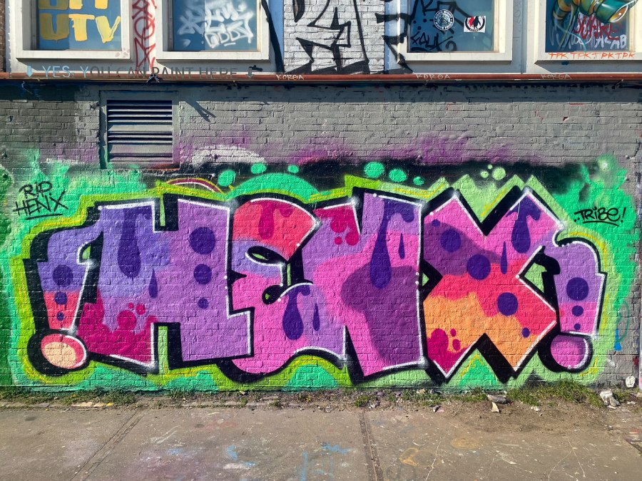 rip henk, ndsm, graffiti, amsterdam